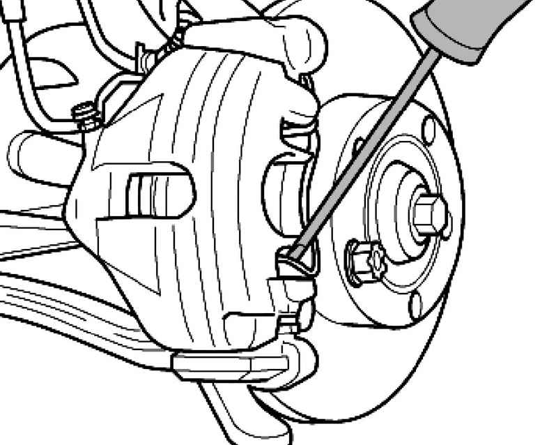 Снятие и установка колодок тормозных механизмов задних колёс | audi a4 | руководство audi
