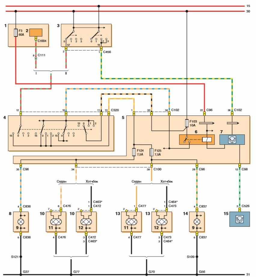 Схема электропроводки форд фокус: сам себе автоэлектрик