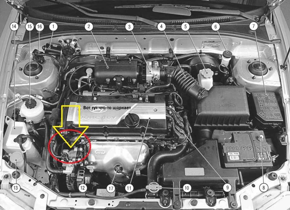 Hyundai accent (хендай акцент) с двигателем g4ec 1.5 л (завод «тагаз») - руководство по эксплуатации