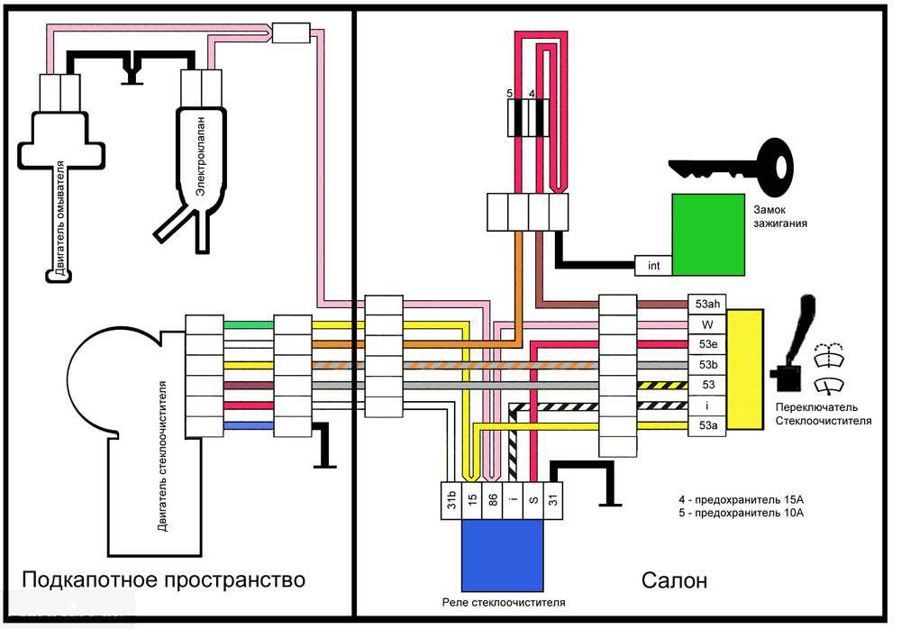 Схема подключения замка зажигания - tokzamer.ru
