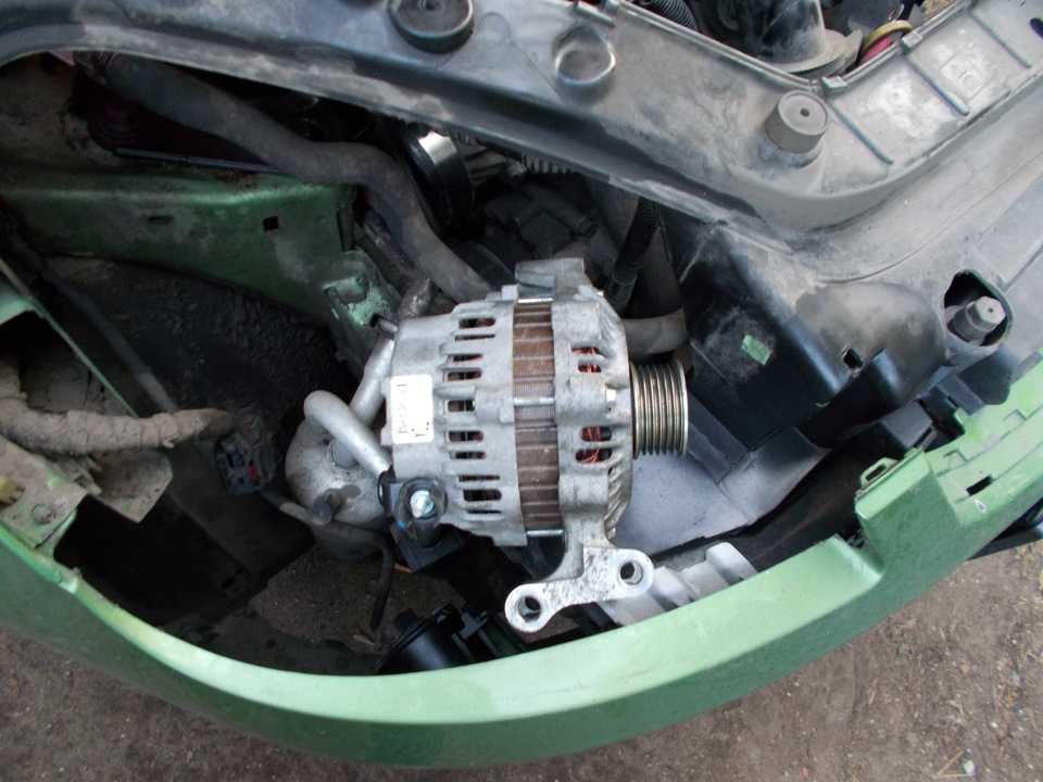 Снятие и установка генератора ford focus 2 2005-2008
