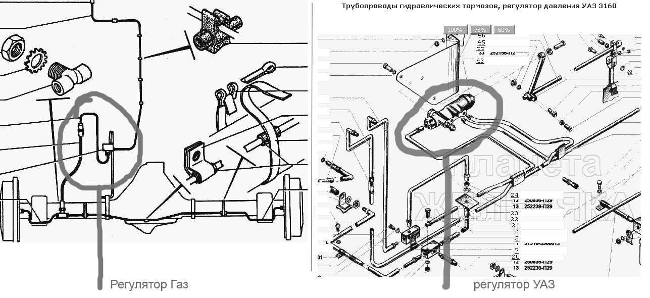 Ремонт уаз 3151 : рабочая тормозная система