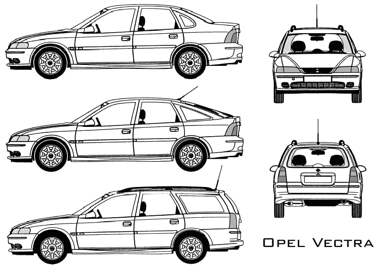 Opel vectra b — все предохранители и реле. предохранители и реле опель вектра