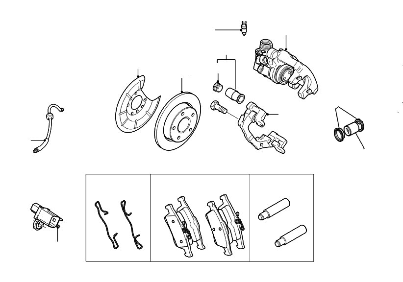 Регулировка ручника форд фокус 2 дисковые тормоза - ремонт авто - от простого своими руками, до контроля работы сто