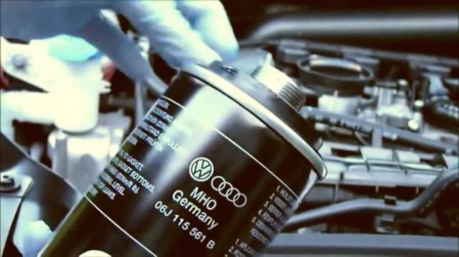 Как заменить моторное масло в двигателе volkswagen golf