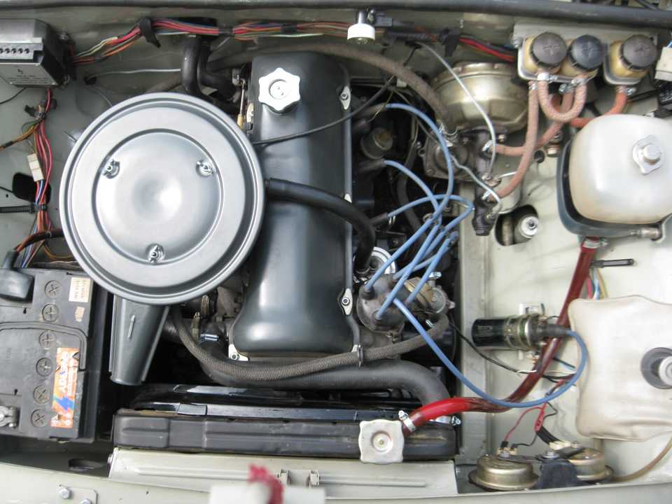 Установка двигателя ваз 2101 до 2107